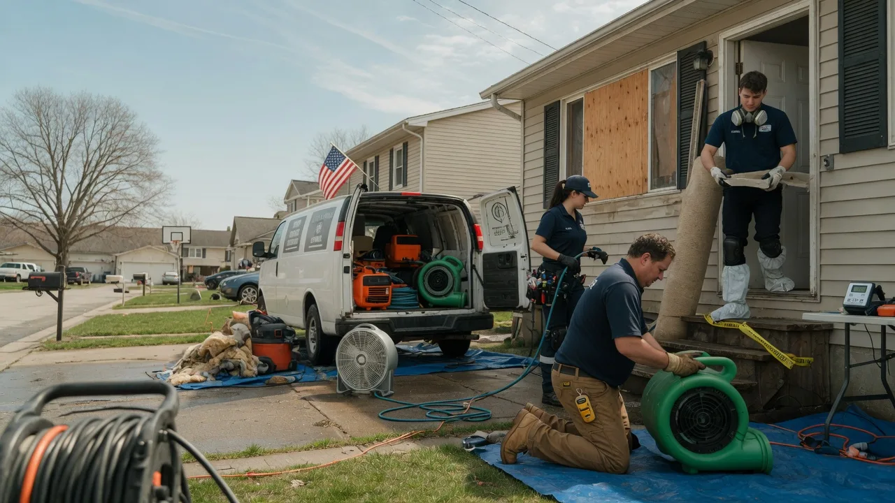 Water Damage Restoration in Mouthcard, KY near me
